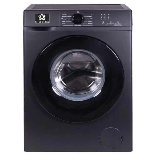 Lavatrice STAYLUX 10Kg Classe A Nera 1200 giri vapore 5922799